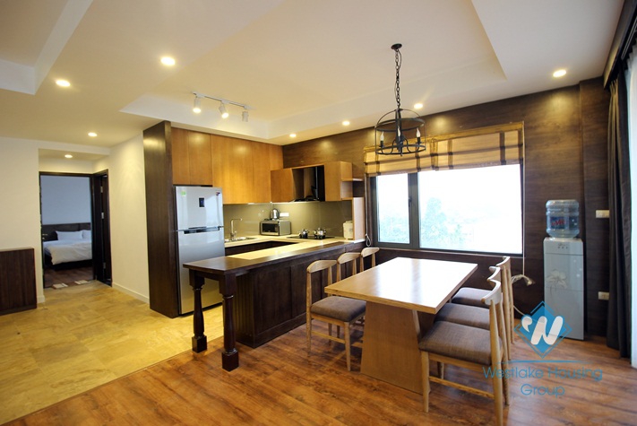 Nice apartment with outdoor balcony for rent on Westlake side, Tay Ho, Hanoi